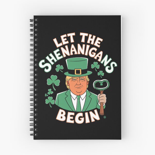 Item preview, Let The Shenanigans Begin Funny Trump St Patricks Day designed and sold by Redgiant87x.
