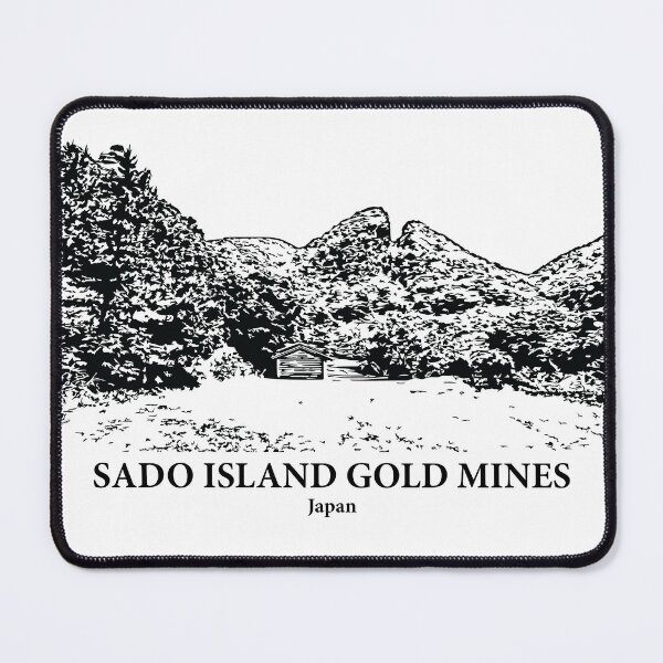 Item preview, Sado Island Gold Mines - Japan designed and sold by Lakeric Cityscapes.
