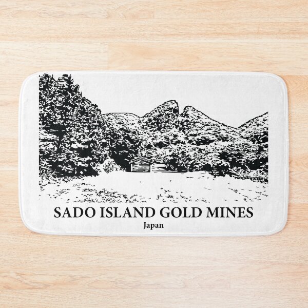 Item preview, Sado Island Gold Mines - Japan designed and sold by Lakeric Cityscapes.