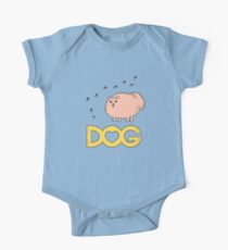 Cute dog rotund spitz. One Piece - Short Sleeve