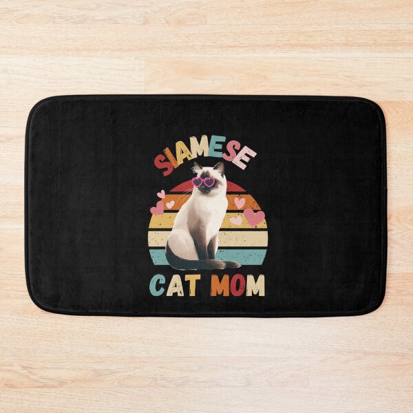 Item preview, Siamese cat mom designed and sold by Fateh-Kro ⭐⭐⭐⭐⭐.