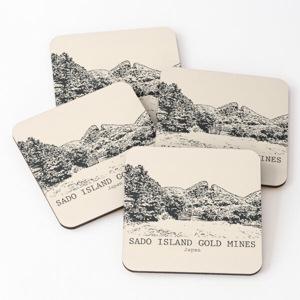 Item preview, Sado Island Gold Mines - Japan designed and sold by Lakeric Cityscapes.