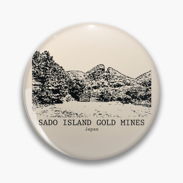 Item preview, Sado Island Gold Mines - Japan designed and sold by Lakeric Cityscapes.