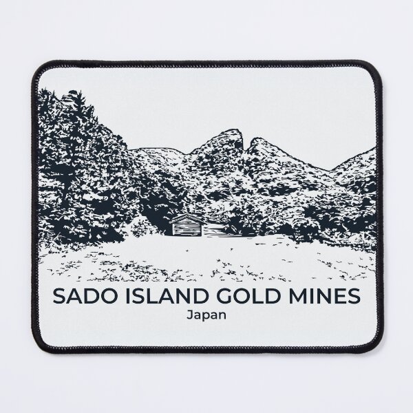 Item preview, Sado Island Gold Mines - Japan designed and sold by Lakeric.