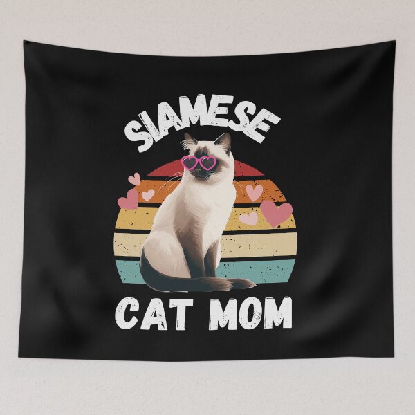 Item preview, Siamese cat mom designed and sold by Fateh-Kro ⭐⭐⭐⭐⭐.