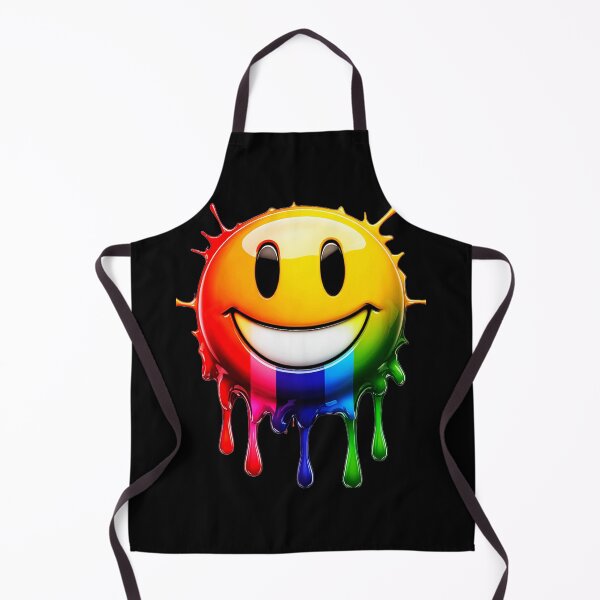 Item preview, Colorful Smile Face Paint Drip designed and sold by SteezeeStore.