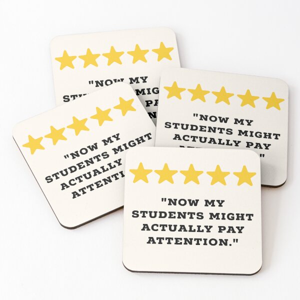 Item preview, Teacher Reviews Funny 5 Star Review #3 designed and sold by Jollys-ArtShop.
