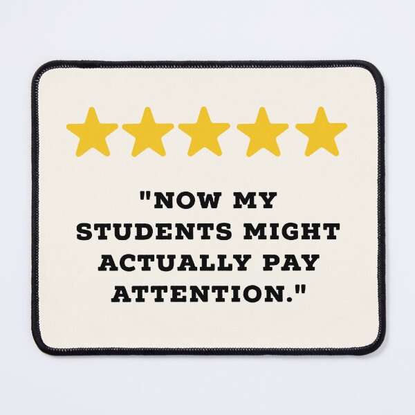 Item preview, Teacher Reviews Funny 5 Star Review #3 designed and sold by Jollys-ArtShop.