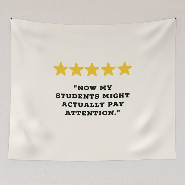 Item preview, Teacher Reviews Funny 5 Star Review #3 designed and sold by Jollys-ArtShop.
