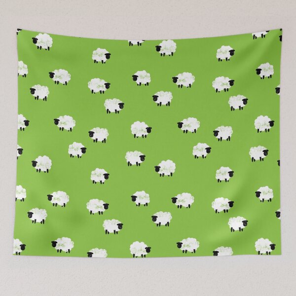 Item preview, Sheep - Green designed and sold by littlearrow.