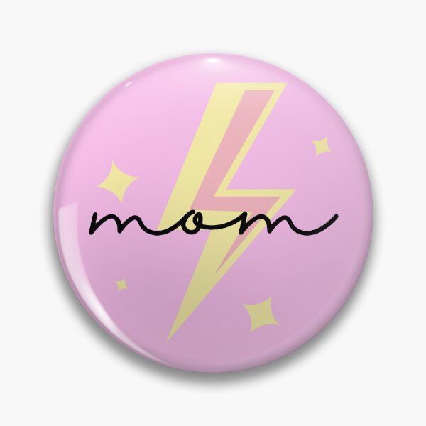 Item preview, Super Mom lightning bolt mothers day gift designed and sold by HeffDesigns.