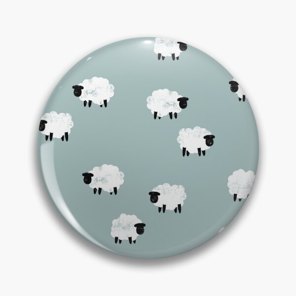 Item preview, Sheep - Soft blue designed and sold by littlearrow.