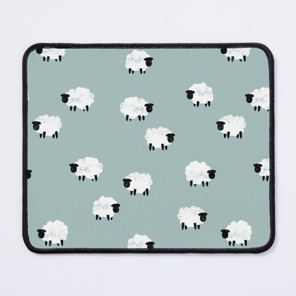 Item preview, Sheep - Soft blue designed and sold by littlearrow.