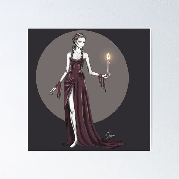 Item preview, Woman with a Candle designed and sold by Hurricane333.
