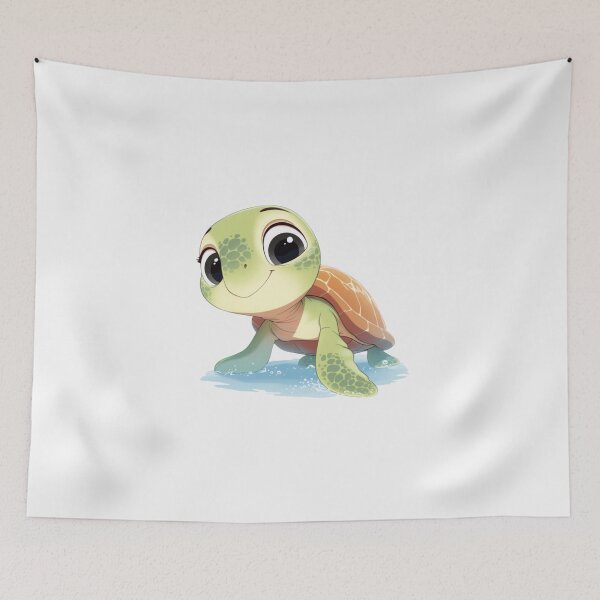 Item preview, Cute happy friend sea turtle designed and sold by PatternFly.