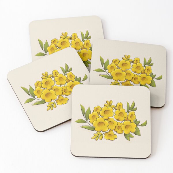 Item preview, Chicala, yellow flower designed and sold by Anasofi3210.