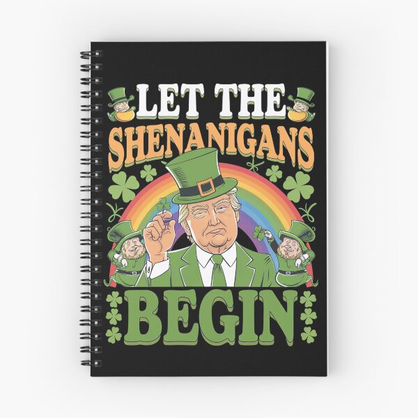 Item preview, Let The Shenanigans Begin Funny Trump St Patricks Day designed and sold by Redgiant87x.