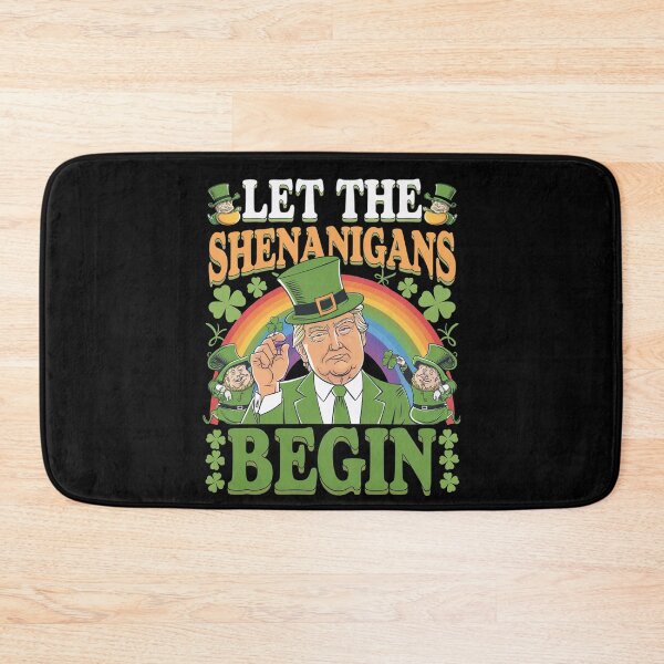 Item preview, Let The Shenanigans Begin Funny Trump St Patricks Day designed and sold by Redgiant87x.