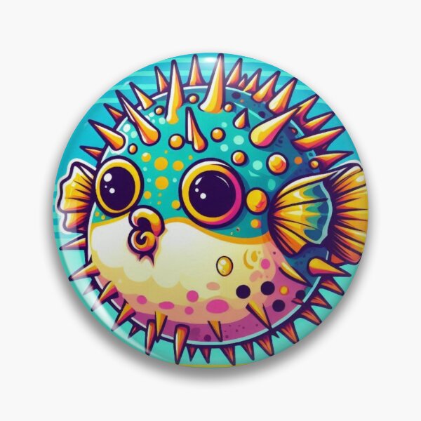 Item preview, Cute Puffer Fish designed and sold by Dogandesighn.