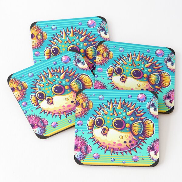 Item preview, Cute Puffer Fish designed and sold by Dogandesighn.