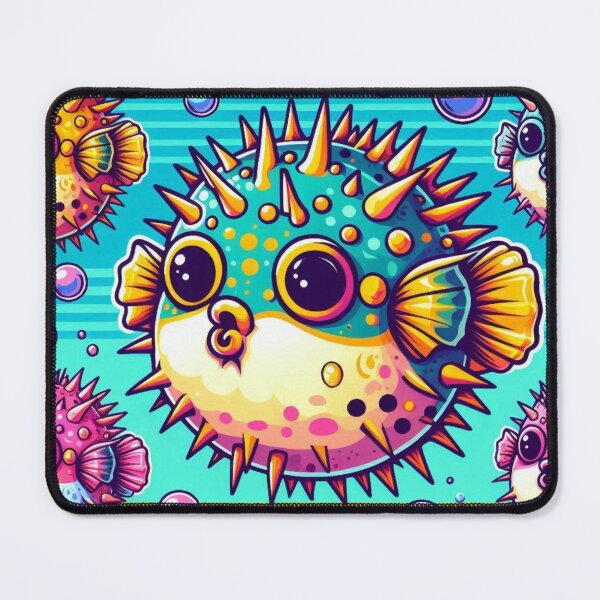 Item preview, Cute Puffer Fish designed and sold by Dogandesighn.