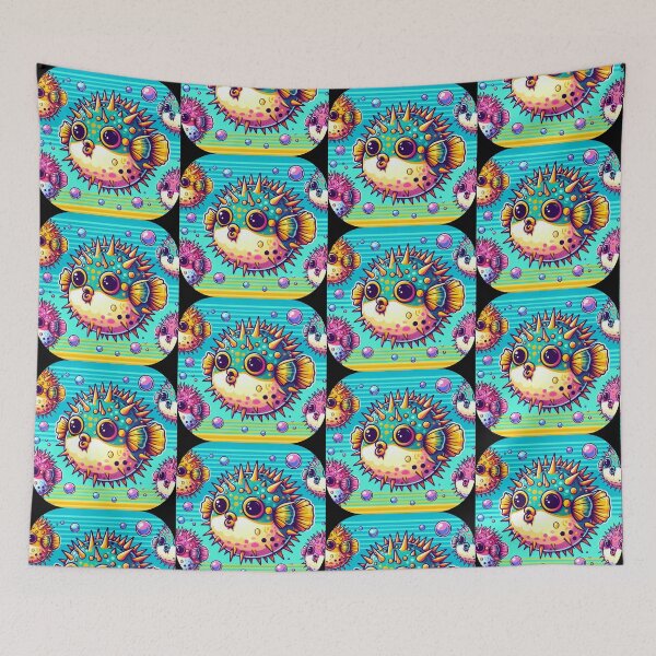 Item preview, Cute Puffer Fish designed and sold by Dogandesighn.