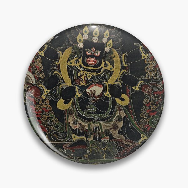 Item preview, Mandala 225 Mahakala Buddhist Protector Shadbhuja Shangpa designed and sold by GuyBlank.