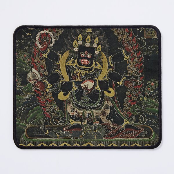 Item preview, Mandala 225 Mahakala Buddhist Protector Shadbhuja Shangpa designed and sold by GuyBlank.