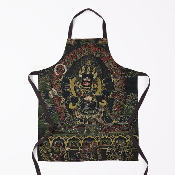 Item preview, Mandala 225 Protector Budista Mahakala Shadbhuja Shangpa designed and sold by GuyBlank.