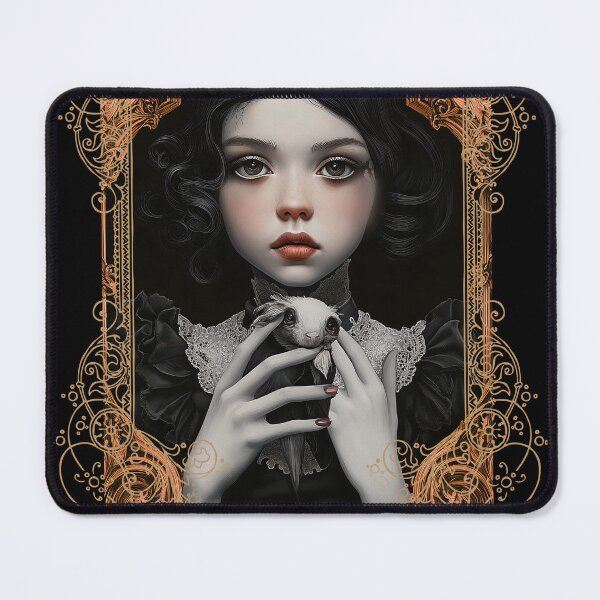 Item preview, Dark Gothic Daughter, Arcane Elegance T-Shirt designed and sold by Art.Fusion.Studio.