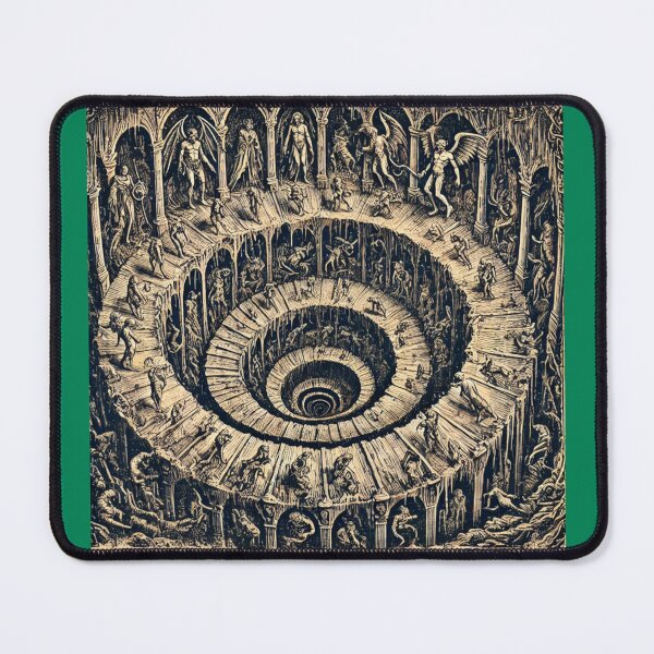 Item preview, Circles of Hell designed and sold by painterfrank.