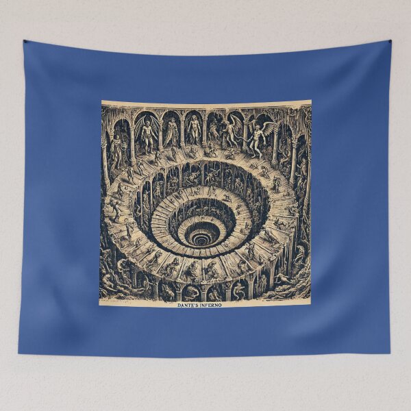 Item preview, Circles of Hell designed and sold by painterfrank.