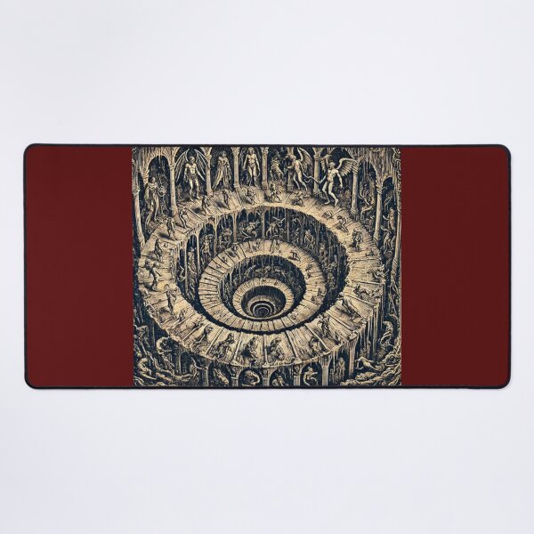 Item preview, Circles of Hell designed and sold by painterfrank.