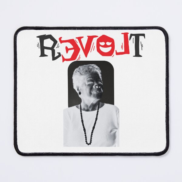 Item preview, Revolt with the Ghost of Maya Angelou designed and sold by Ghosts Revolt.