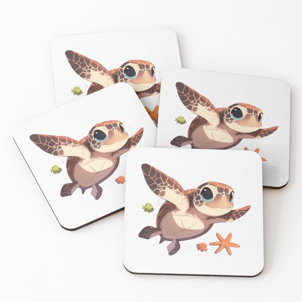 Item preview, Cute happy friend sea turtle designed and sold by PatternFly.