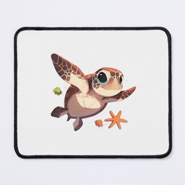 Item preview, Cute happy friend sea turtle designed and sold by PatternFly.