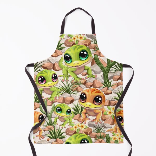 Item preview, Baby Geckos Cute Big Eyed Characters designed and sold by BluedarkArt.