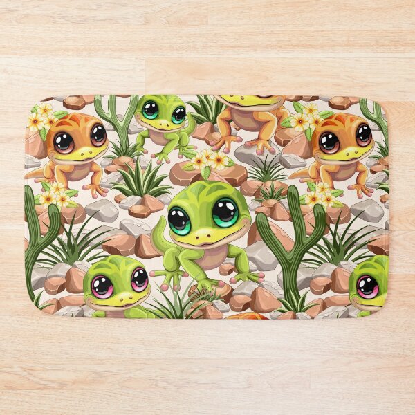 Item preview, Baby Geckos Cute Big Eyed Characters designed and sold by BluedarkArt.