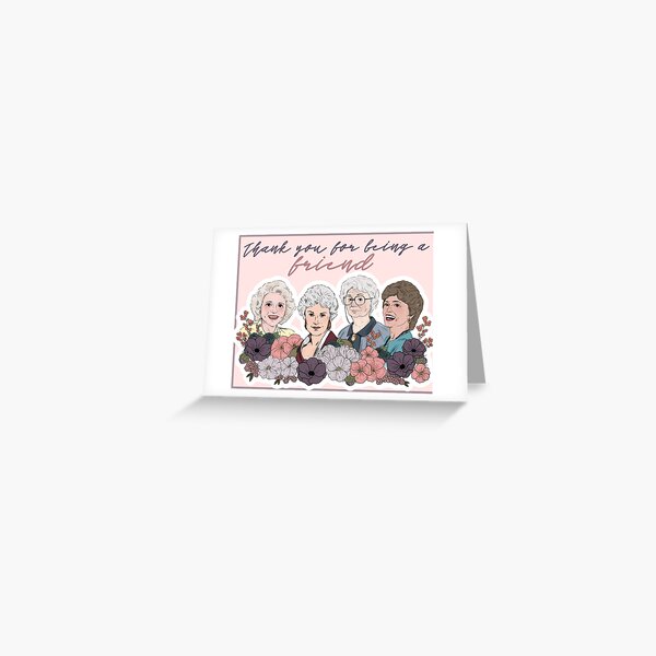 Item preview, Thank you for Being a Friend designed and sold by kellelelen.
