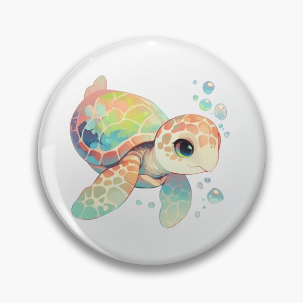 Item preview, Cute happy friend sea turtle designed and sold by PatternFly.