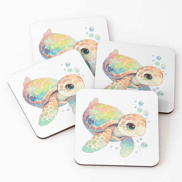 Item preview, Cute happy friend sea turtle designed and sold by PatternFly.