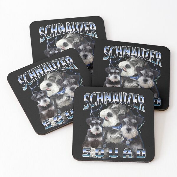 Item preview, Schnauzer Squad - Bootleg Rap Style designed and sold by AleksaDesignMTL.