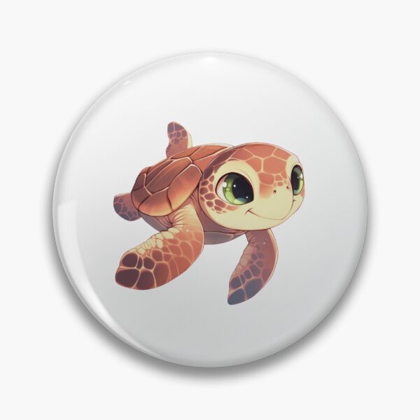 Item preview, Cute happy friend sea turtle designed and sold by PatternFly.