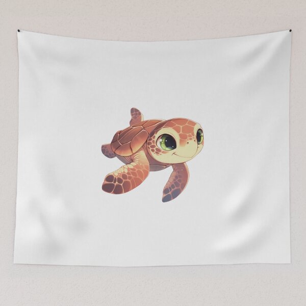 Item preview, Cute happy friend sea turtle designed and sold by PatternFly.