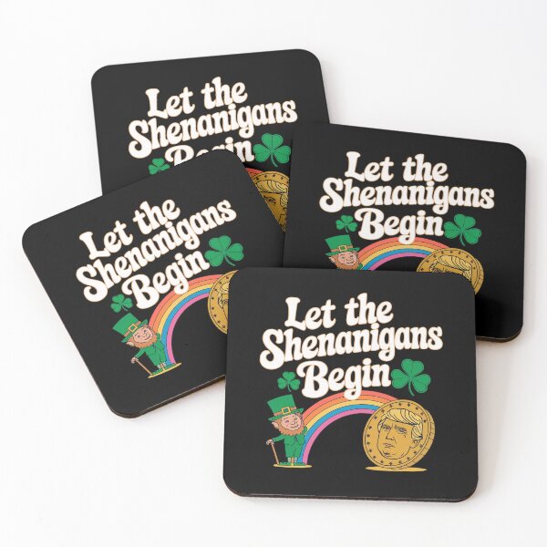 Item preview, Let The Shenanigans Begin Funny Trump St Patricks Day designed and sold by Redgiant87x.
