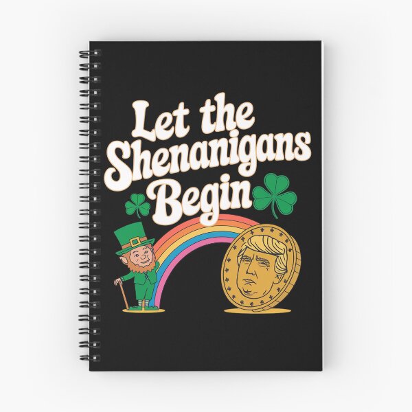 Item preview, Let The Shenanigans Begin Funny Trump St Patricks Day designed and sold by Redgiant87x.