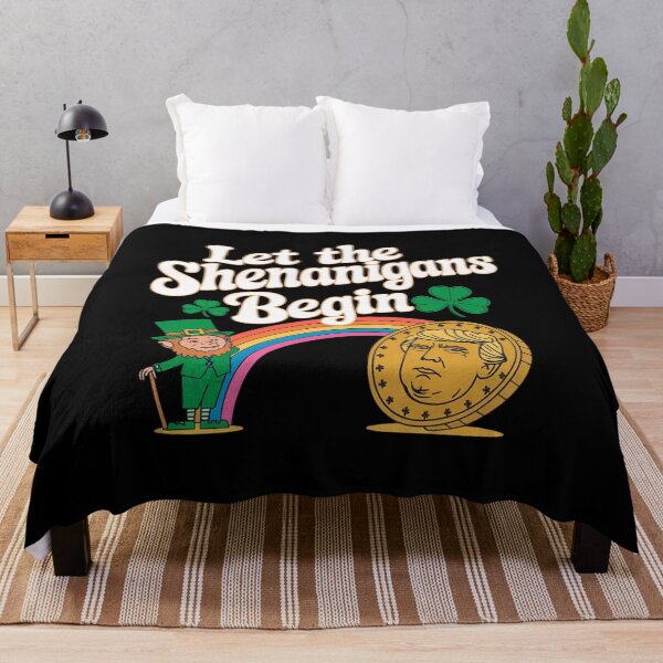 Item preview, Let The Shenanigans Begin Funny Trump St Patricks Day designed and sold by Redgiant87x.