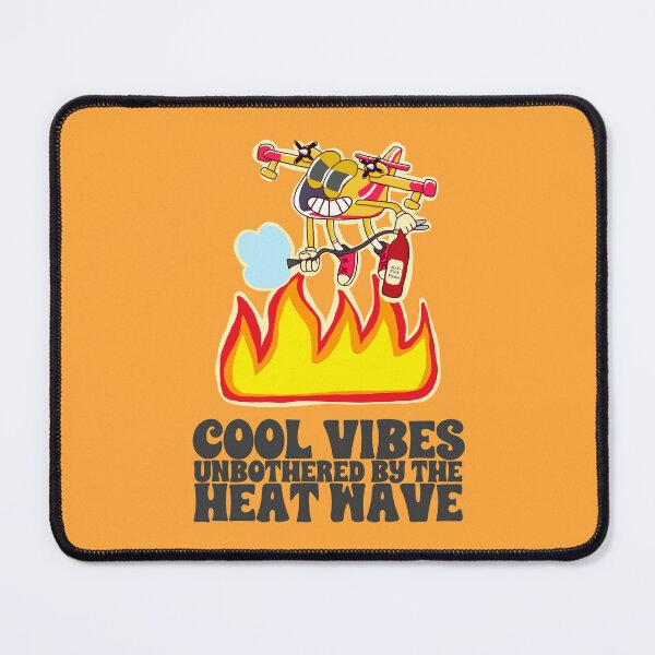 Item preview, Water Bomber Firefighter Mascot Cartoon designed and sold by petiteToulon.