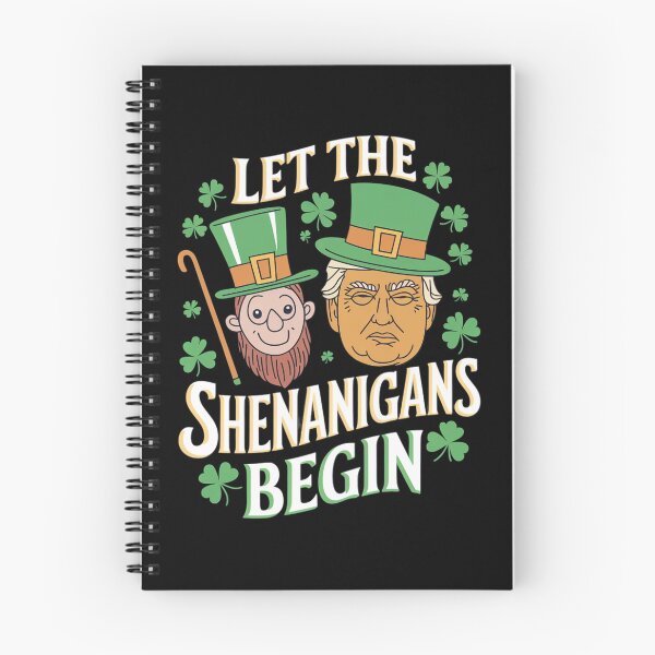 Item preview, Let The Shenanigans Begin Funny Trump St Patricks Day designed and sold by Redgiant87x.