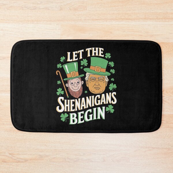 Item preview, Let The Shenanigans Begin Funny Trump St Patricks Day designed and sold by Redgiant87x.